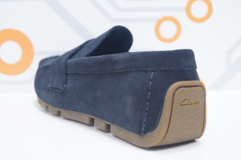 Mocassins CLARKS CORSLEY BAR - bleu marin