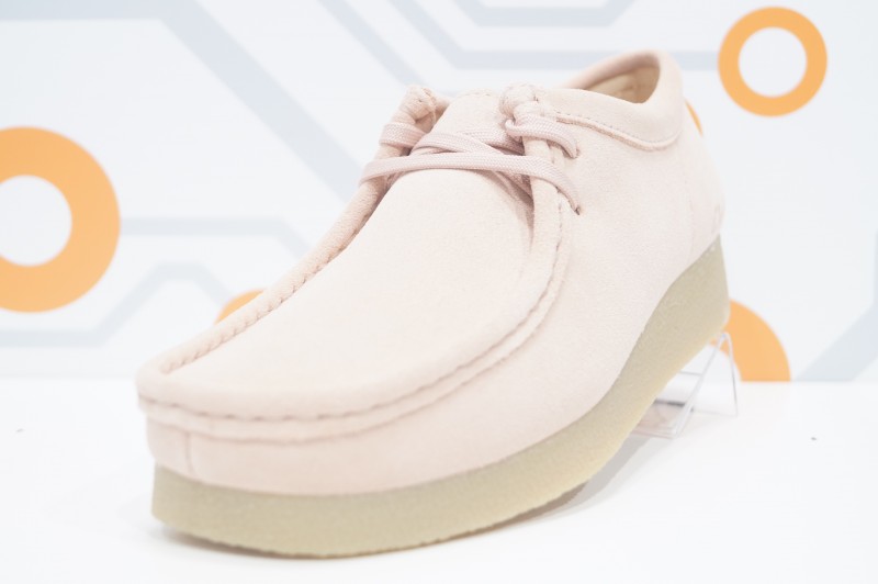 CLARKS WALLABEE EVOSH rose