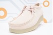CLARKS WALLABEE EVOSH rose