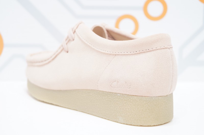 CLARKS WALLABEE EVOSH rose