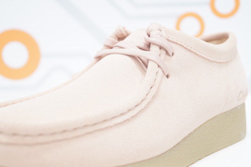 CLARKS WALLABEE EVOSH rose