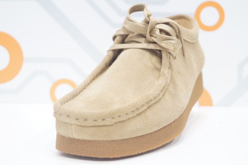 CLARKS WALLABEE EVOSH - beige