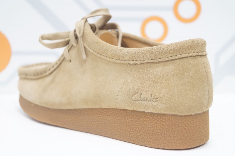 CLARKS WALLABEE EVOSH - beige