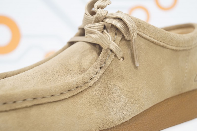 CLARKS WALLABEE EVOSH - beige