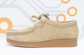 CLARKS WALLABEE EVOSH - beige