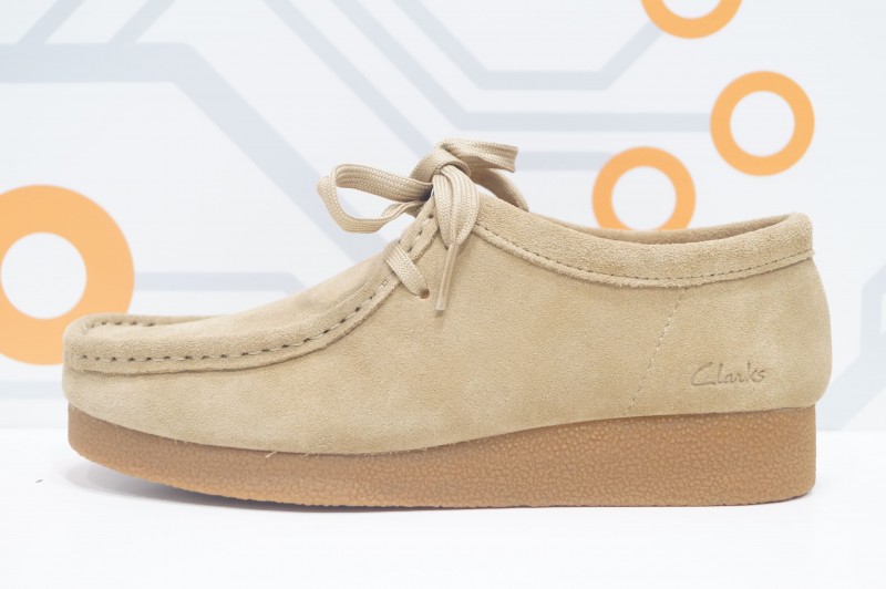 CLARKS WALLABEE EVOSH - beige