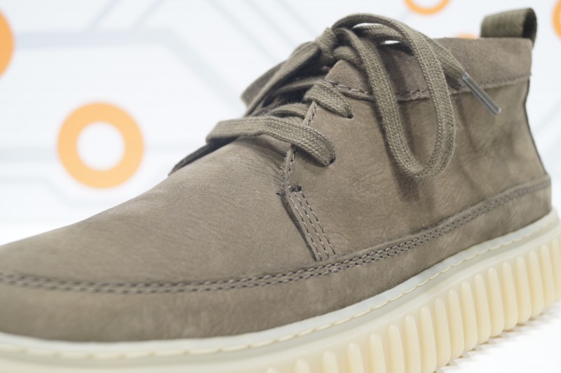 CLARKS TORHILL LACET HI - kaki