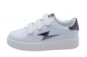 V.WU MAGGIE ORIGINALS 2830 ANTHRA WHITE