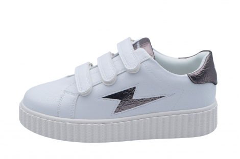 V.WU MAGGIE ORIGINALS 2830 ANTHRA WHITE